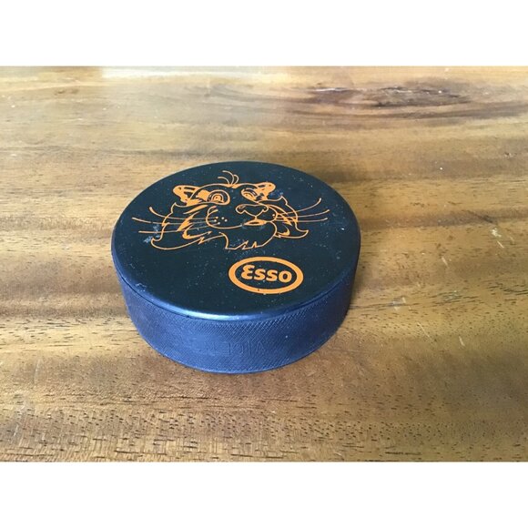 Vintage Esso Tiger Hockey Puck Viceroy Canada - Picture 2 of 5